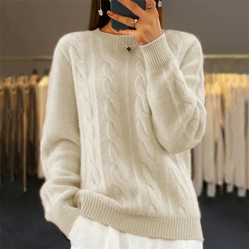 Sophie - Stylish Knitted Sweater